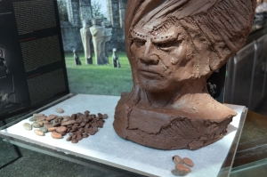 Nadia Mikushova. A chocolate sculpture exposed at the EXPO2015 created by the Belgian chocolate sculptor Patrick Van Craenenbroeck