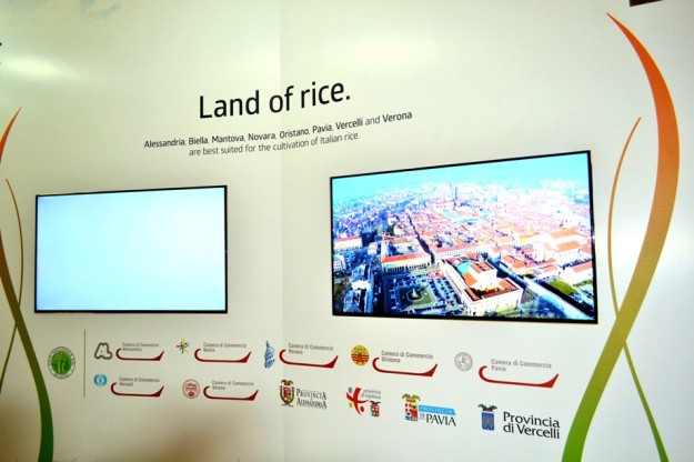 Nadia Mikushova.CIBUS EXPO Milano 2015.Italian rice districts.s